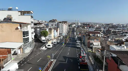 Dostluk Bulvarı’nın yeni bağlantı yolunda işlem tamam