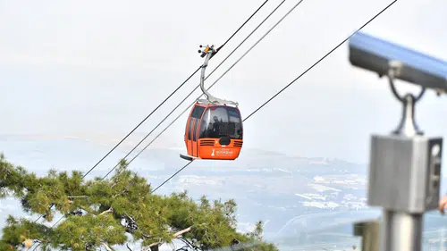 Balçova Teleferik Tesisleri’nde bakım zamanı