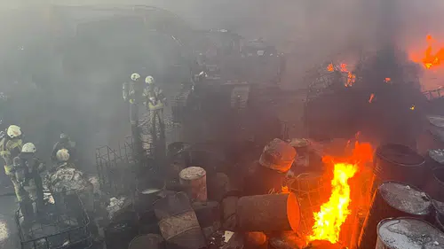 Torbalı’daki fabrika yangını kontrol altına alındı