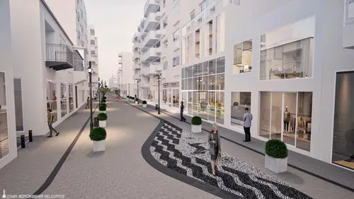 Bayraklı Sevgi Yolu'nda yoğun tempo