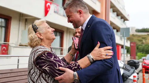 Başkan Duman’dan büyüklere ziyaret