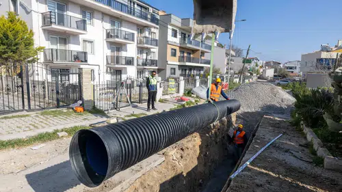 Urla’da taşkınlara karşı 160 milyon liralık altyapı yatırımı
