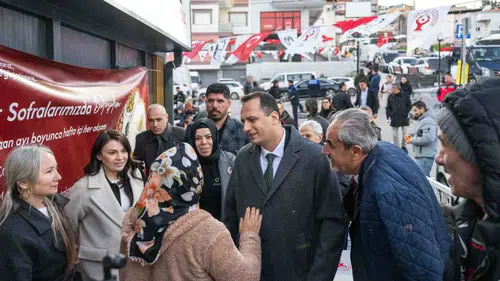 Başkan Ömer Eşki, iftarını Kızılay Mahallesi sakinleriyle yaptı