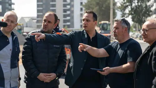 Bornova’da yol çalışmaları hız kesmiyor