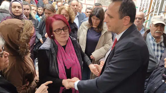 Erzene Mahallesi Muhtarı Ayşe Müjgan Pakyürek sonsuzluğa uğurlandı