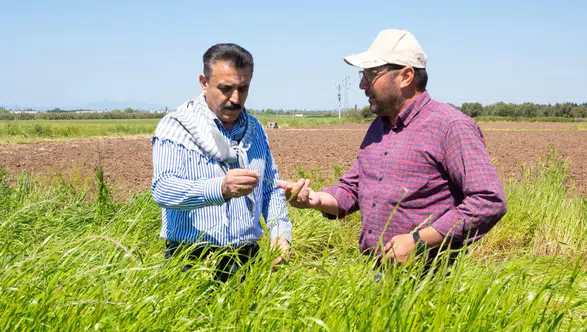 Başkan Kırgöz traktör başında: “Bereketli bir sezon olsun”