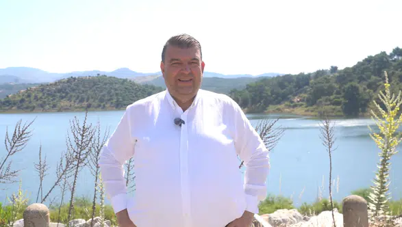 Seferihisar’da Baraj Suyu Sulama Sezonu başladı: 1750 üreticiye can suyu