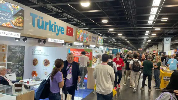 Türk lezzetleri ABD’de EXPO West Fuarı’nda yerini aldı