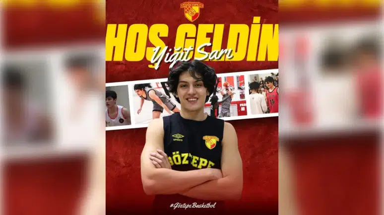 Göztepe Basketbol, genç yetenek Yiğit Sarı’yı kadrosuna kattı!