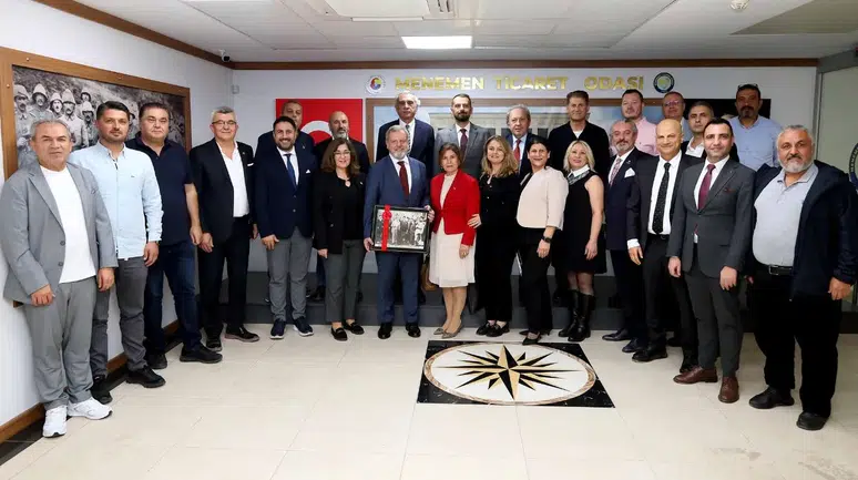Menemen Ticaret Odası Ekonomi Yazarlarını Ağırladı