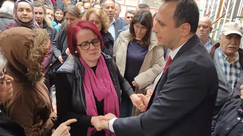 Erzene Mahallesi Muhtarı Ayşe Müjgan Pakyürek sonsuzluğa uğurlandı