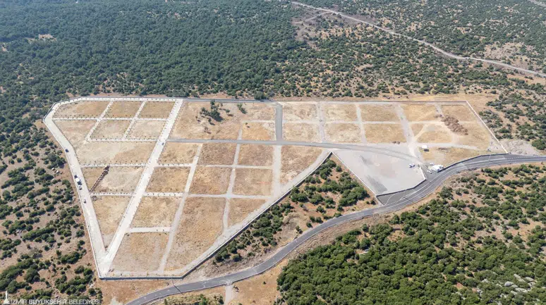Bornova Kayadibi Kent Mezarlığı hizmete açıldı