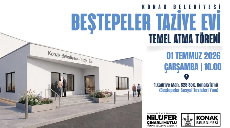 Konak'ta acı günlerin ortak adresi yükseliyor: Beştepeler'de temel atma heyecanı