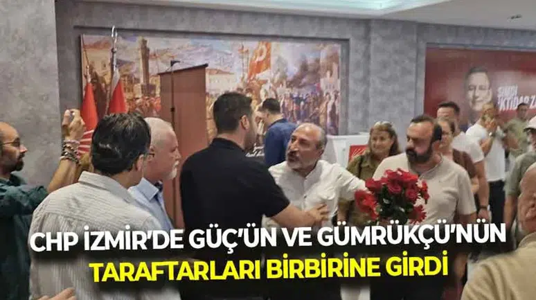 CHP İzmir İl Binasında Çiçek Krizi: Kapıdaki Gerginlik Büyüyor
