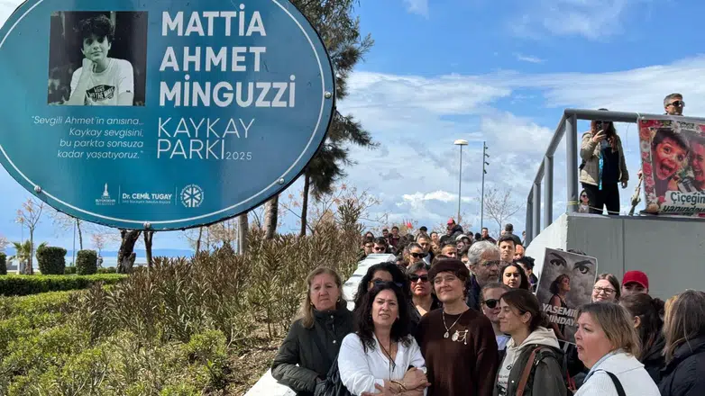 Minguzzi’nin adı Karşıyaka’da yaşatılıyor: Duygu dolu buluşma