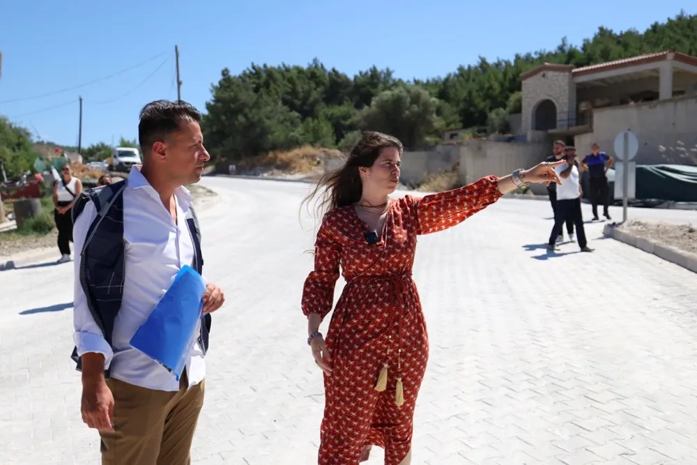 Çeşme trafiğine nefes aldıracak yeni güzergah tamamlandı
