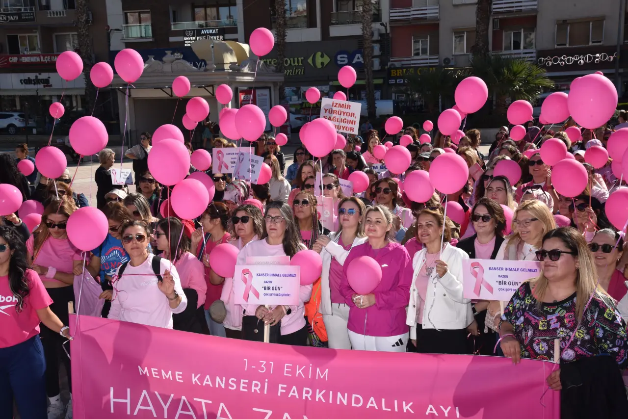 Menemen, önemli bir etkinliğe ev sahipliği yaptı. Binden fazla kadın, meme kanserine karşı farkındalık adına pembe balonlarla Menemen Stadı'ndan Cumhuriyet Meydanı'na kadar pembe balonlarla yürüdü. Menemen Belediye Başkanı Aydın Pehlivan’ın eşi Filiz Pehlivan’ın öncülük ettiği yürüyüş sonunda balonlar gökyüzüne bırakılırken, zumba masterclass etkinliği de büyük ilgi gördü.