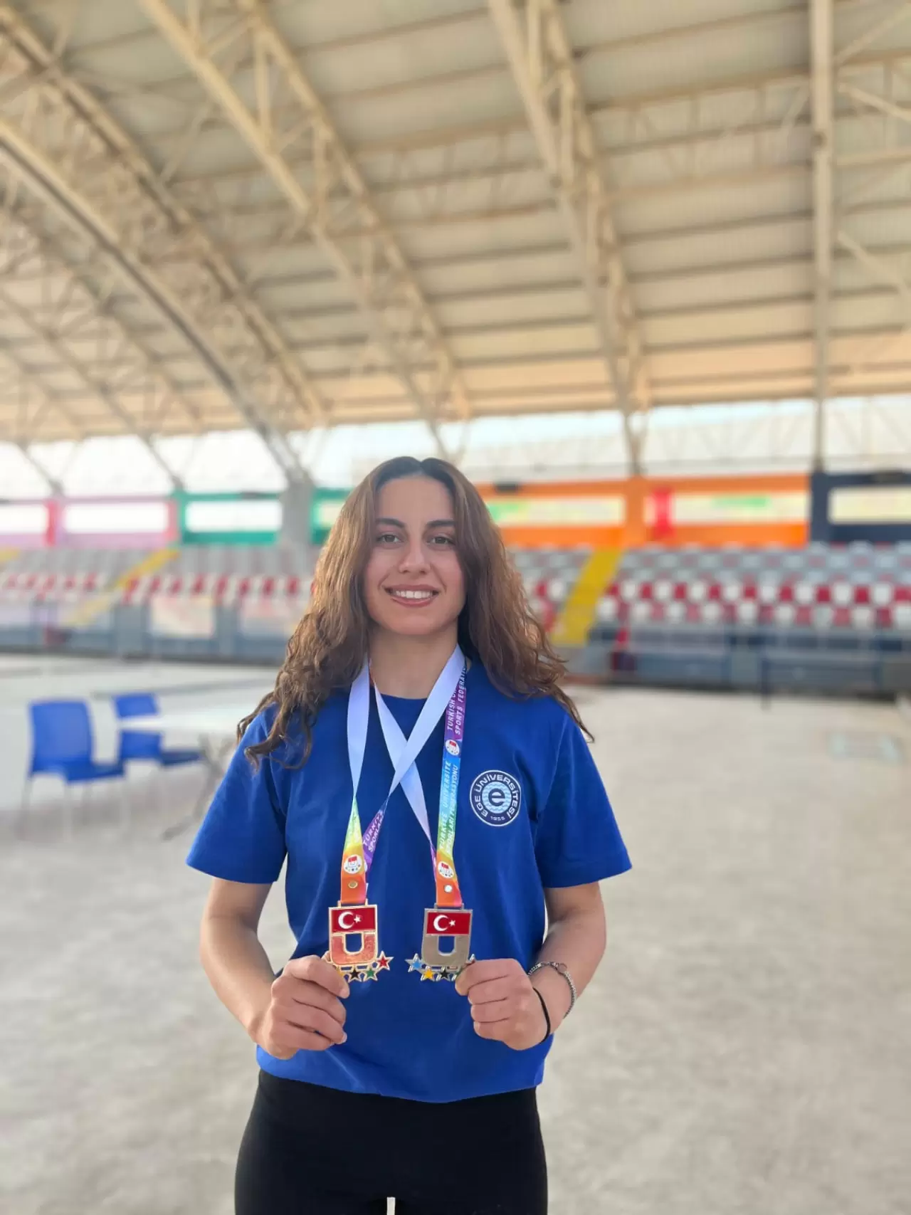 Ünilig Bocce Türkiye Şampiyonası'nda Ege Üniversitesi sporcusu Beyza Tatarlı, volo kategorisinde Türkiye Şampiyonu, petank kategorisinde ise Türkiye ikincisi oldu!