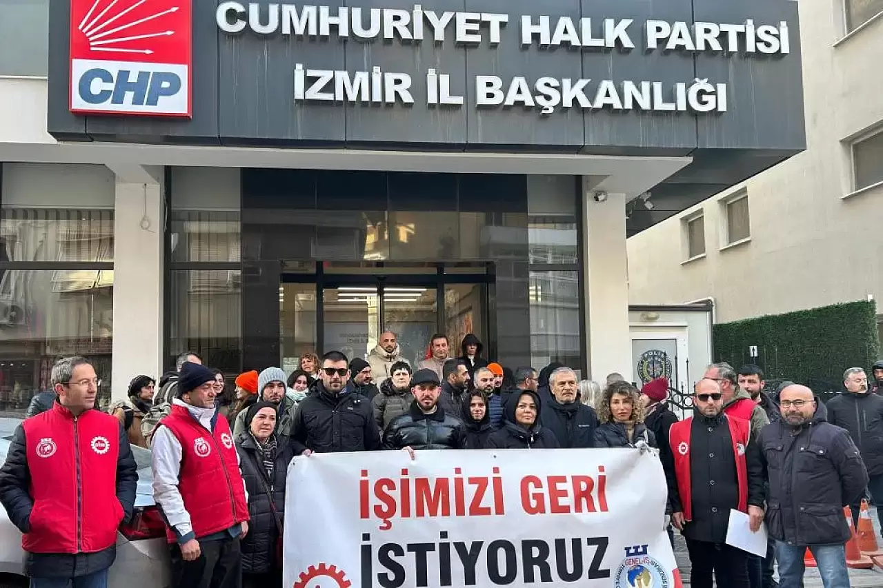 Karşıyaka Belediyesi'nden çıkarılan 93 işçi, haklarını geri almak için Ankara'ya yürüme kararı aldı. Özgür Özel’in çözüm talimatına rağmen adım atılmadı!