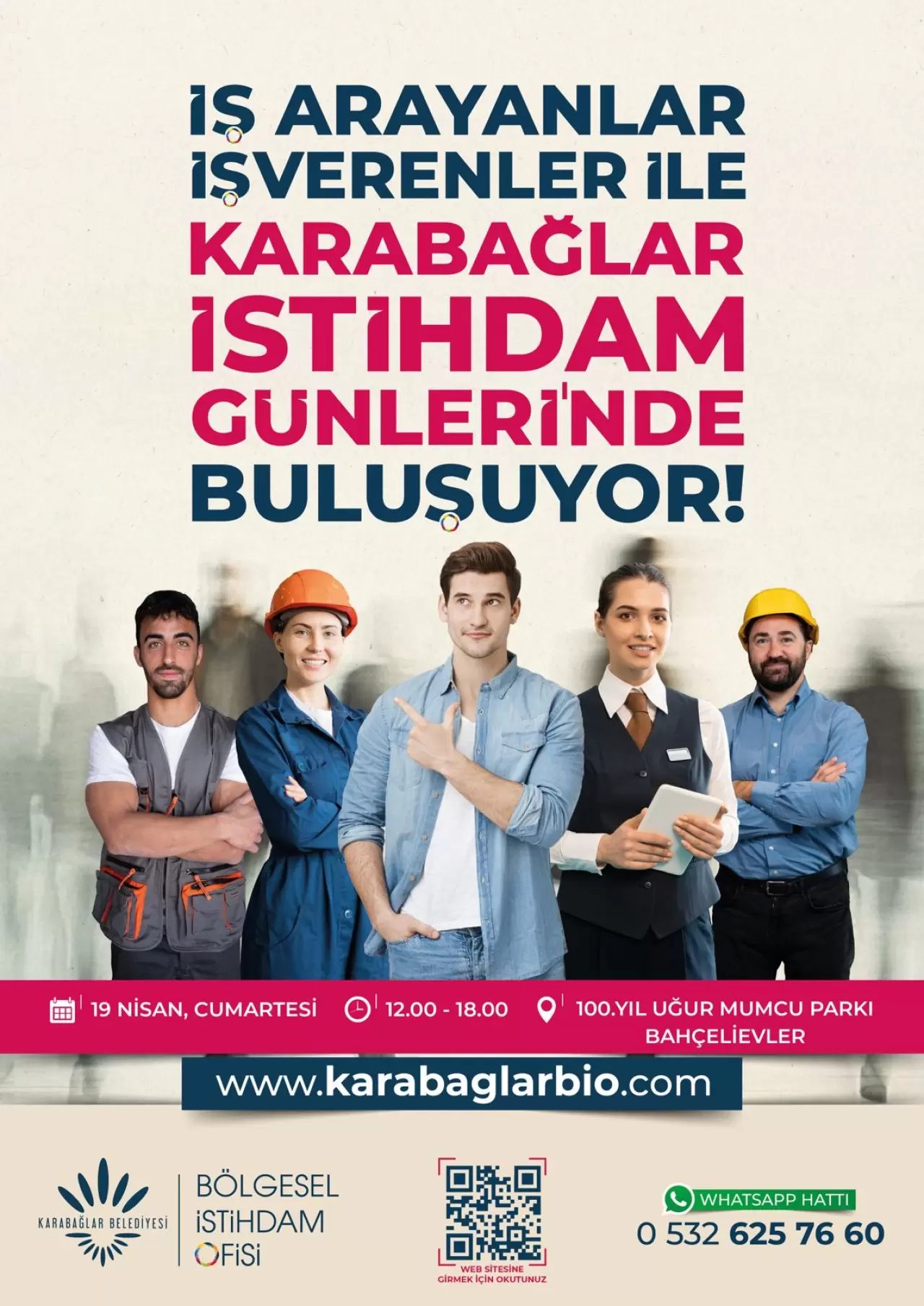 Karabağlar İstihdam Günleri'nde firmalarla birebir görüş, işe bir adım daha yaklaş! İş arayanlara kaçırılmayacak fırsatlar seni bekliyor.