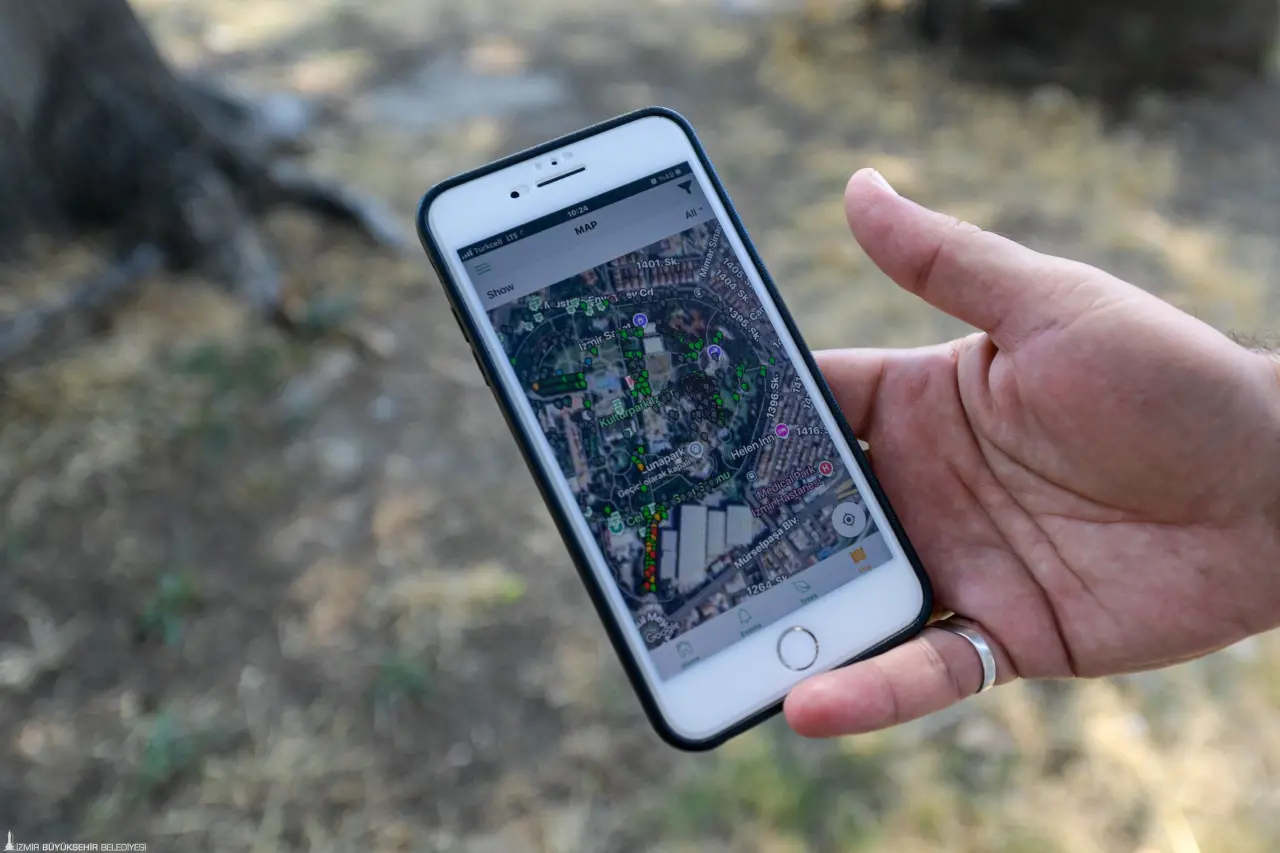 İzmir Büyükşehir Belediyesi, kentin simgeleri arasında yer alan palmiye ağaçlarını yok eden palmiye kırmızı böceğine geçit vermiyor. Türkiye’de ilk kez İzmir’de uygulanan sismik sensör uygulaması sayesinde Kültürpark ve Cumhuriyet Meydanı’ndaki 750 ağacı koruma altına alındı. Yapay zeka destekli uygulama sayesinde 20 tarihi ağaç yok olmaktan kurtarıldı.