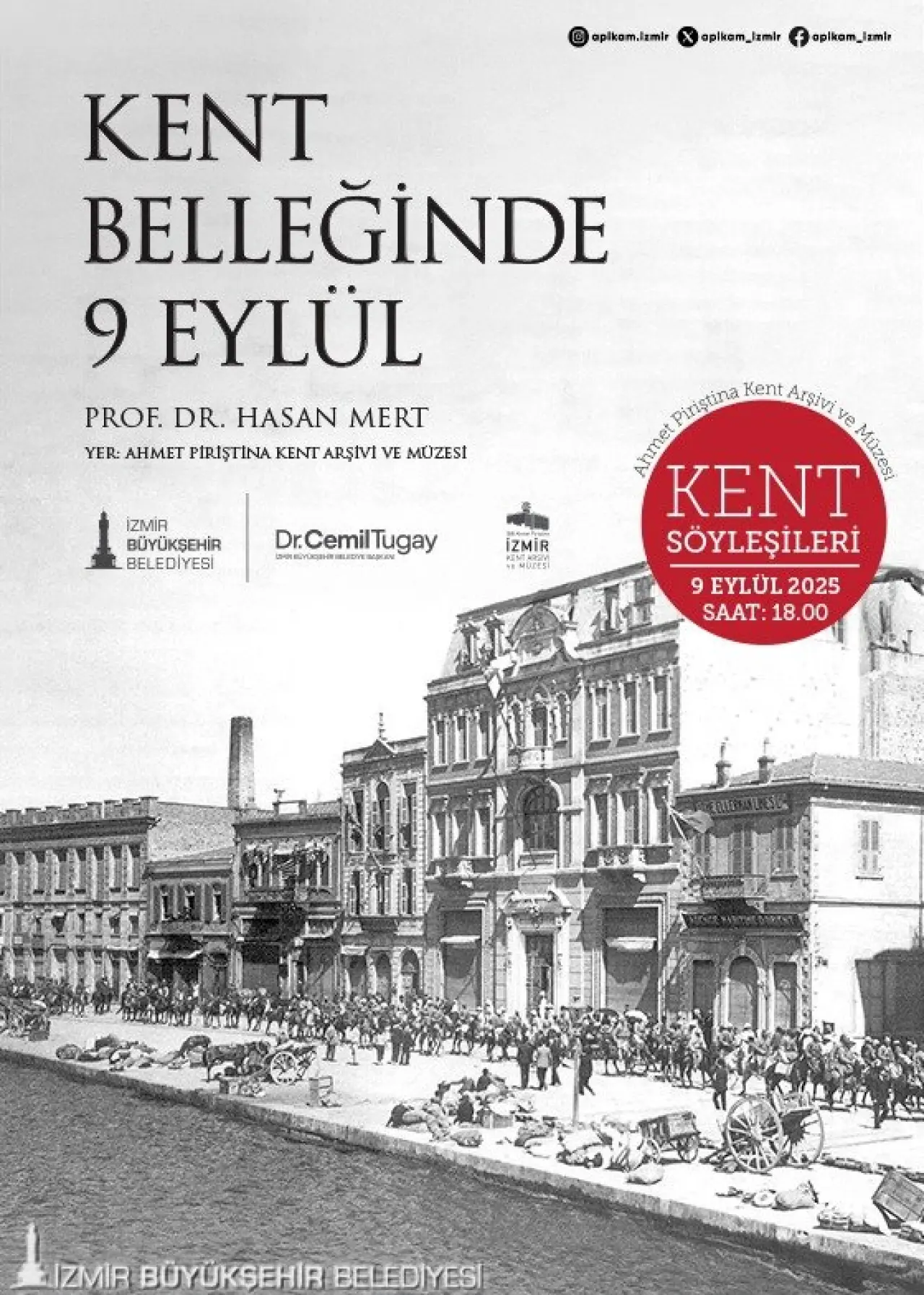 İzmir Büyükşehir Belediyesi, eylül ayında kentin farklı noktalarında çok sayıda kültür ve sanat etkinliğine ev sahipliği yapacak. Konserlerden sergilere; film gösterimlerinden tiyatro oyunlarına kadar pek çok etkinlik, İzmirlilere keyifli bir eylül yaşatacak.