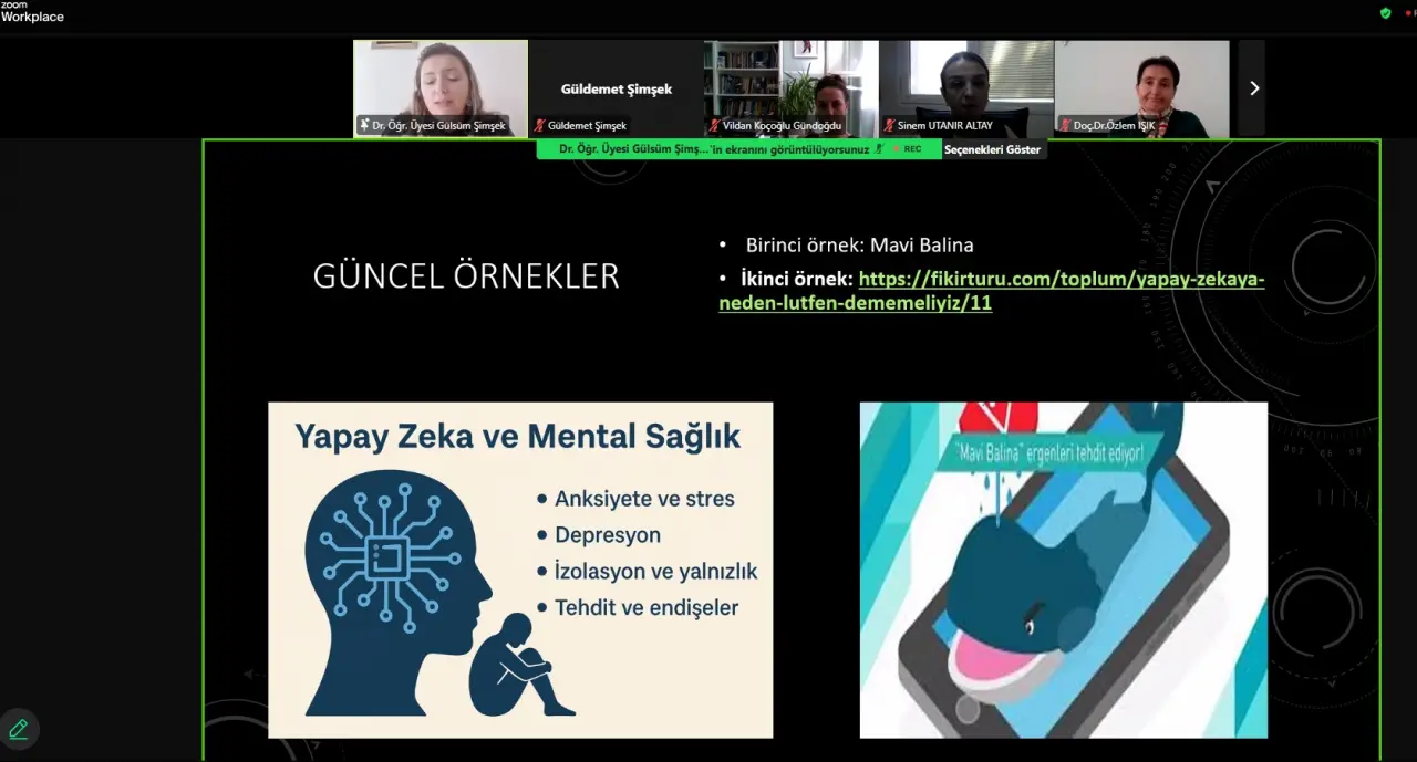 Ege Üniversitesi Kadın Sorunları Uygulama ve Araştırma Merkezi (EKAM) tarafından EKAM Müdür Yardımcısı Dr. Öğr. Üyesi Sinem Utanır Altay koordinatörlüğünde  “Dijital Bağımlılık ve Aile İçi İletişime Etkileri Paneli” düzenlendi.